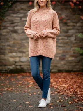 Sweater NEW soft coral xl Sonoma